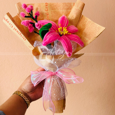 Satin Bouquet Online in Nepal