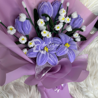 Fuzzy Wire bouquet order online